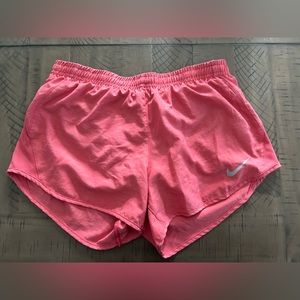 Nike Pink running shorts sized small